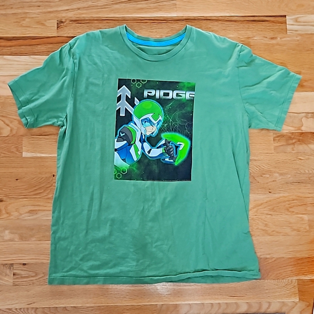 Pidge from Voltron XXL green tee